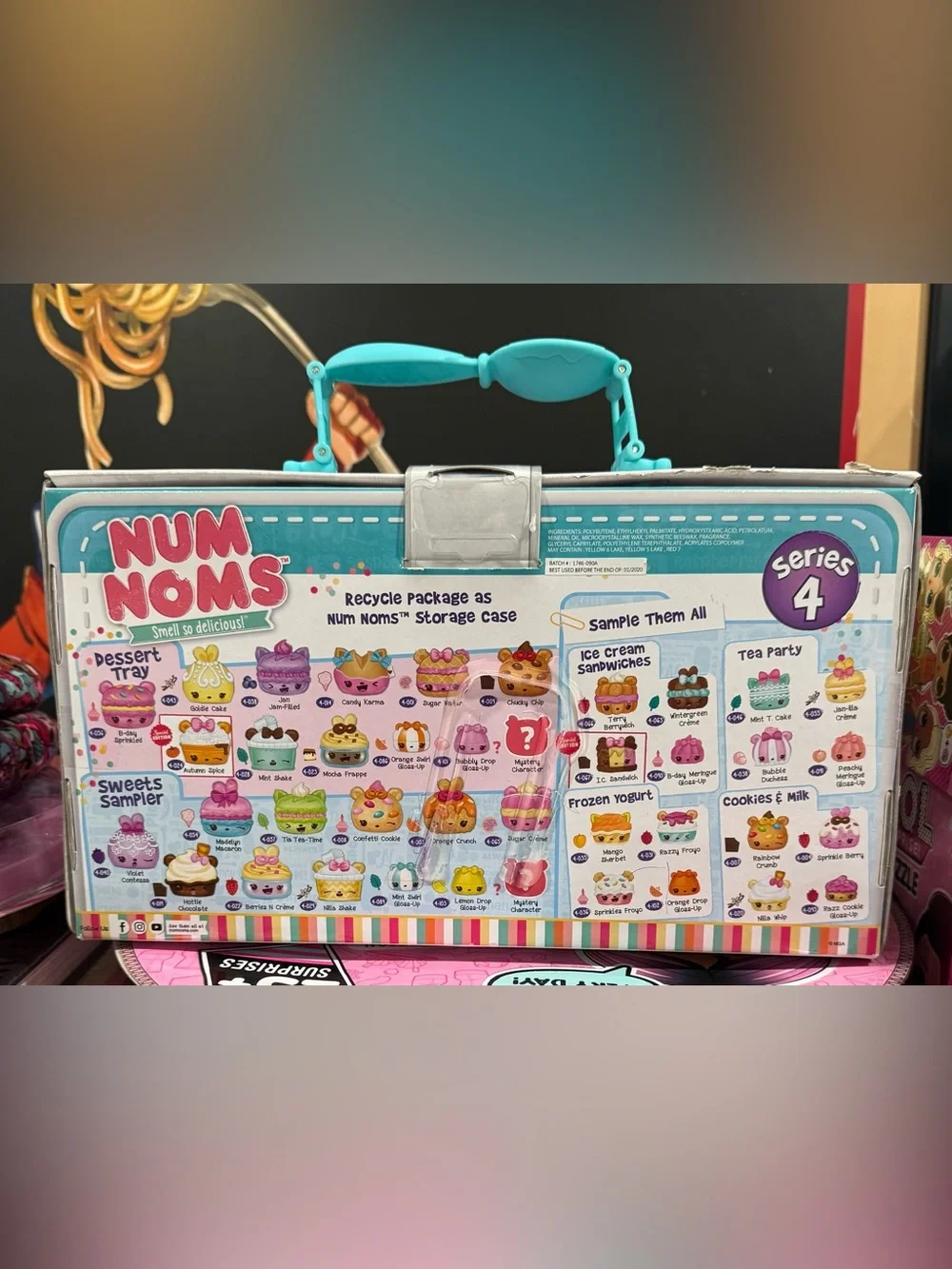 NUM NOMS Series 4 DESSERT TRAY Lunch Box New NWT NIB Sealed Case 🔥VHTF RARE🔥